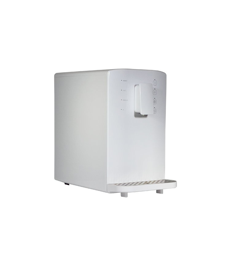 eco 15 table top water dispenser side view