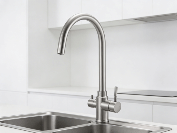 Lisboa 3 way kitchen tap ambient