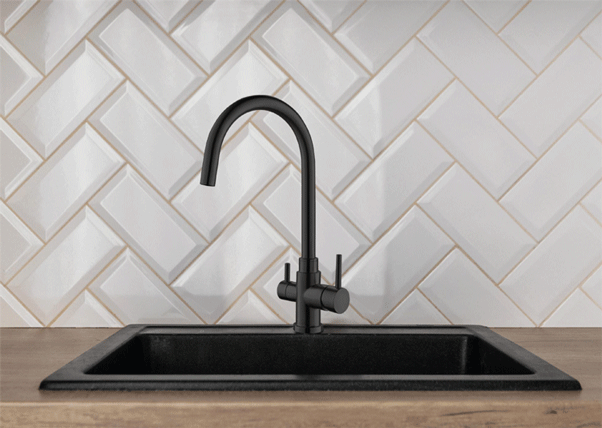 Londres 3 way kitchen tap ambient