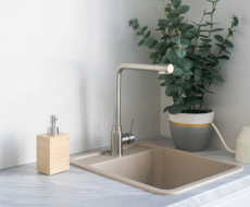 Monaco 3 way kitchen tap ambient